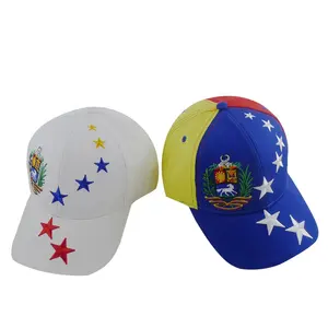 Venezuela Baseball Hat Men High Quality Embroidered Adjustable Designer Baseball Caps Structured Man Golf Sports Hats With Venezuela Cap Logo