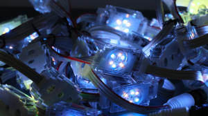 Navidad RGB RGBW LED medusas luz 50mm Fuente de PVC desmontable para exteriores Hotel paisaje edificio IP67 luces de punto cálido - Product Image 3