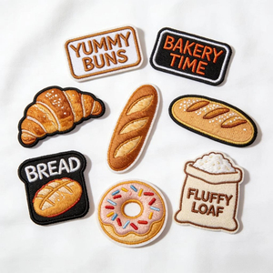 Patchs de vêtements personnalisés, thermocollants, brodés, autocollants à presser à chaud, à scratch, broderies pour vêtements, chapeaux et sacs - Product Image 3