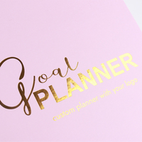 Échantillon gratuit Cadeau pour filles Logo or personnalisé Rose 2025 Impression de planificateur hebdomadaire avec boîte cadeau