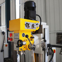Machine de perçage et de fraisage de moyenne puissance de la marque WOJIE certifiée CE ZX50C pour l'usinage industriel des métaux