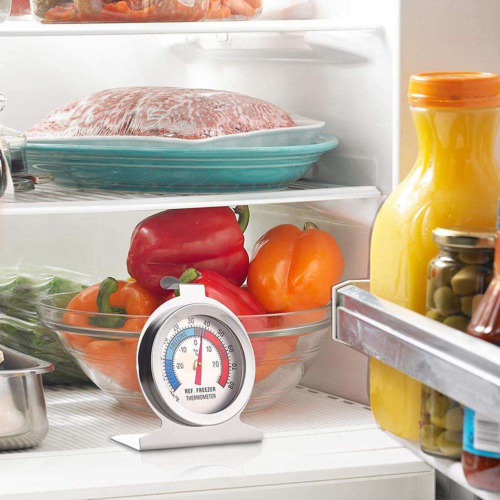 热卖表盘不锈钢冰箱冰柜温度计-20 ~ 80华氏度冰箱温度传感器厨房工具| Alibaba.com