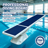 Professionelle FRP-Tauchplattform & Schwimmbad-Startbrett Rissbeständiges Rutschfestes Trainingsgerät