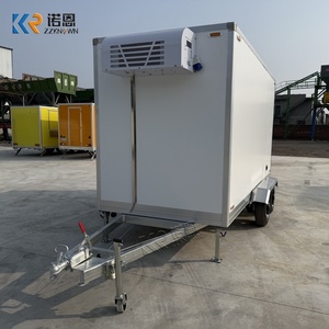 Rimorchio Refrigerato Portatile in Vendita, Rimorchio Congelatore Trainabile con Sistema di Raffreddamento per Alimenti Congelati - Product Image 5