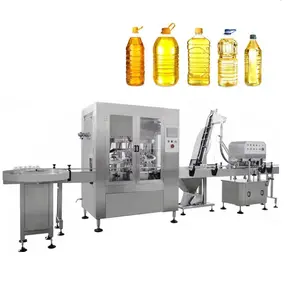 Offre Spéciale shampooing/gel douche/huile/détergent automatique liquide bouteille remplissage capsulage machine d'emballage ligne de production