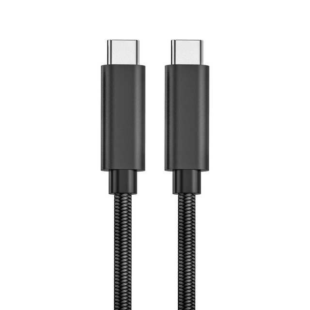 USB 3.1 Gen2 10Gbps USB C Cable 4K 60Hz Video 100W PD Charging Nylon Braided Type C Cord for Laptop Monitor Docking