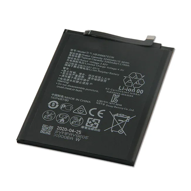 Batteria ricaricabile 3340mAh HB356687ECW Nova 2 Più Nova 3i Per Huawei batteria