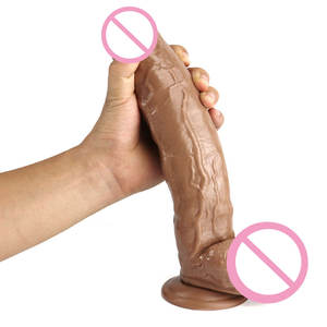 ดิลโด้ขนาดใหญ่11.8นิ้ว30ซม. พร้อมตัวดูดสายรัดอวัยวะเพศชายใหญ่เหมือนจริงอวัยวะเพศชายเครื่องสำเร็จความใคร่ทางทวารหนักร้านค้าของเล่นทางเพศทางทวารหนักสำหรับผู้ใหญ่ - Product Image 1