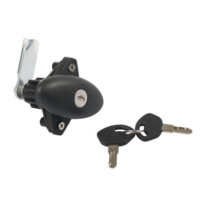 Cerradura de Puerta para RV con Llaves, Accesorio de Caravana de Plástico, Impermeable, para RV y Camper Van - Product Image 1