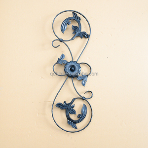 China Factory Steel Gate Flower Ornamental <strong>Rosette</strong> Wrought <strong>Iron</strong> for Gate Decoration - Product Image 3