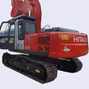 Japonês usado hitachi escavadeira zx200 rastreador usado escavadeira usada hitachi zx200 escavadeira