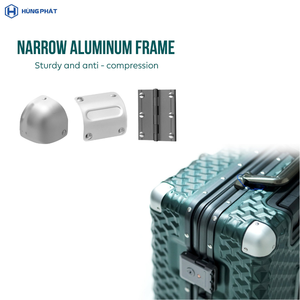 Hard Luggage 20" 24" 28" Large Size Best Price for Travelling Cusstom Color Plastic Bag Packaging From Vietnam Manufacturer - Product Image 6