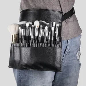 YY Pockets Professional Kosmetische Make-up Pinsel rolle Hüft tasche Bürsten gürtel Für Salon Friseur Werkzeug tasche Make-up Künstler