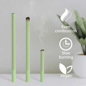 Papel de fumar de pulpa de madera personalizado tamaño King Size de la marca Alien Go Manufacturer Green Cigar Packing para fumar tabaco - Product Image 5