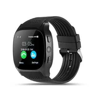 Factory Wholesale T8 Smart Watch 1.54 Inch Cell Phone Watch with Touch Screen