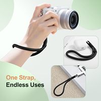 Tali Pergelangan Tangan Ponsel Universal yang Dapat Disesuaikan, Tali Pengaman Anti-Hilang dengan Patch, Kabel Pengaman untuk Smartphone