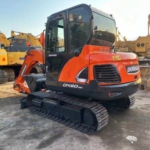 Excavadora Usada Coreana de Buen Rendimiento Doosan DX60E DH60BC DH60-7 DX60E-9C DX55 de 6 Toneladas en Venta y en Stock - Product Image 1