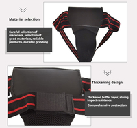 Sanda équipement de combat adulte et enfant formation aine garde tasse combat karaté taekwondo protection de l'entrejambe boxe aine garde pour hommes