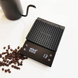ميزان مطبخ رقمي إلكتروني مستطيل الشكل، ميزان منزلي صغير للخبز بدقة 0.1 جرام، متعدد الوظائف للقهوة، يعمل بالبطارية ومحمول - Product Image 6