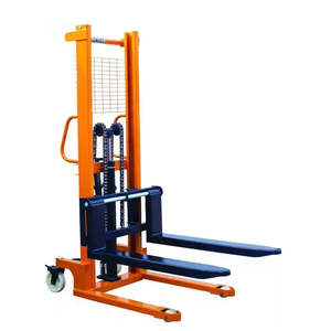 Carretilla elevadora ajustable fabricada en fábrica, apilador Manual, carretilla elevadora, apilador Manual hidráulico de 1 T - Product Image 2