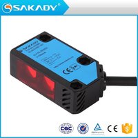 Capteur photoélectrique à faisceau traversant SAKADY série GL36, portée de détection 30 m, sortie 12-24 V CC NPN/PNP, certifié ISO9001, usage industriel