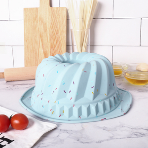 <span class=keywords><strong>Nordic</strong></span> <span class=keywords><strong>Ware</strong></span> Silicone Flower Shape <span class=keywords><strong>Bundt</strong></span> Cake Pans Brownie Baking Mold - Product Image 6