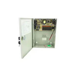 Fonte de alimentação de backup para sistema de segurança, cctv, caixa de metal, 12V, 10A, 120W, UPS 12v