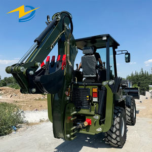 Yes better Bestseller 4x4 Mini Loader Bagger lader WZ45-16 Rad Mini Bagger lader Radlader Euro V/EPA Motor zu verkaufen - Product Image 1