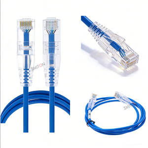 Cable de Conexión UTP Cat6 Cat6A Ultra Delgado Personalizado, Cable Ethernet <span class=keywords><strong>RJ45</strong></span> 8P8C, Múltiples <span class=keywords><strong>Colores</strong></span> para Cables de Comunicación - Product Image 2