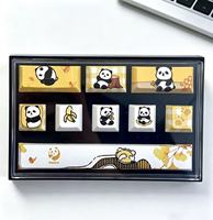 Boîte cadeau de touches de clavier PBT personnalisées 2026, style e-sport, mini-set de touches, touches de clavier mécaniques personnalisées, modèle DT010, langue personnalisée
