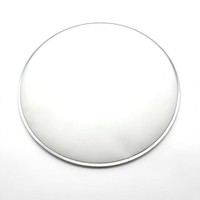 Tête de batterie électronique en maille de 16 pouces de haute qualité avec pad de déclenchement et anneau en caoutchouc pour kit de conversion de batterie électronique domestique