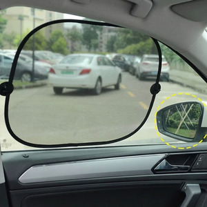 Rideaux de voiture pliables de luxe camouflage en maille avec fixation par ventouse <span class=keywords><strong>pour</strong></span> vitres latérales et <span class=keywords><strong>pare</strong></span>-<span class=keywords><strong>brise</strong></span> avant – <span class=keywords><strong>Protection</strong></span> solaire et isolation - Product Image 3