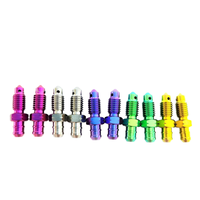 Nouveaux raccords de frein en acier inoxydable galvanisé hydraulique, raccords de tuyau de frein à joint banjo, boulons mâles et femelles, écrou pour tuyau 3AN, ajustement universel