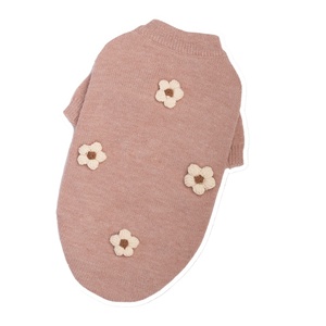 Vêtements pour animaux de compagnie en coton tricoté au crochet, mode hiver, <span class=keywords><strong>pull</strong></span> tricoté pour chien et chat pour le printemps et l'automne, fabriqué en polyester - Product Image 1