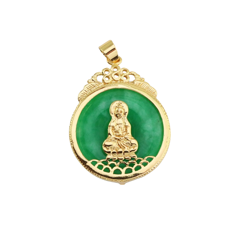 ชุบทอง/หยกสีเขียว