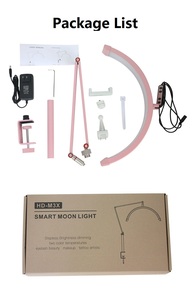 <span class=keywords><strong>Lampe</strong></span> à ongles LED UV professionnelle à clipser, demi-lune, à intensité variable, éclairage blanc chaud/froid, 750 mm, en forme de U, séchage portable - Product Image 4