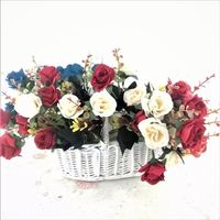 Paniers décoratifs multifonctionnels en rotin PE tressé faits à la main, écologiques, avec taille personnalisable pour mariage et cadeaux