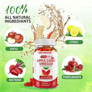 OEM/ODM Tofu végétatif Halal biologique Bonbon vert Café framboise Cétone Vinaigre de pomme Bloqueur de glucides Vitamines grasses - Product Image 3