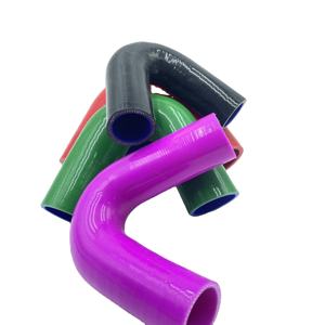 Tuyau de radiateur en silicone à 45 degrés fabriqué en usine Pièces automobiles Forme de coude Résistance aux hautes températures - Product Image 4