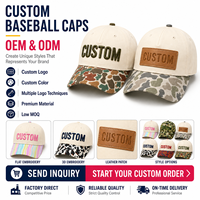 Casquette de baseball multicolore à cinq panneaux, vente en gros, logo brodé personnalisé, snapback vintage, visière imprimée, unisexe, réglable