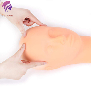 Maniquí plano para práctica de pestañas, cabeza de maquillaje para niños, cosmetología, maniquí para entrenamiento, maquillaje, inserción de pestañas - Product Image 4