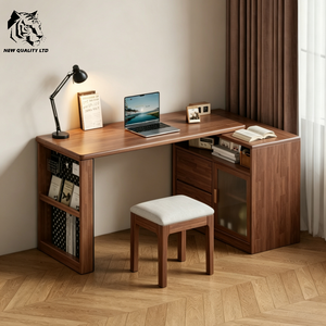 china factory seller best price customization large stock ready to ship writing <b>desk</b> new design house furniture wood <b>corner</b> <b>desk</b> - Product Image 6
