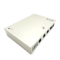 Alimentation CCTV 60w 12v 5a 4 canaux Boîtier d'alimentation pour caméra CCTV Accessoires CCTV