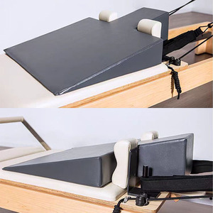 Cama de <span class=keywords><strong>Pilates</strong></span> para Mujeres Embarazadas con Almohada en Forma de Cuña y Almohada Auxiliar, Tapete de Yoga, Acero Inoxidable 304 - Product Image 5