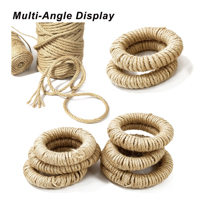 6m Corde de Chanvre Accessoire pour Anneau 16cm Antiderapant Pasteque Melon Supermarche