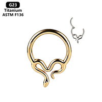 Fournisseur professionnel de bijoux corporels en titane ASTM F136, proposant des services OEM, ODM et d'étiquetage privé pour les piercings en titane G23