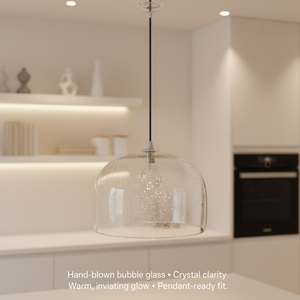 Factory clear <strong>Glass</strong> <strong>Lampshade</strong> Ceiling <strong>Pendant</strong> <strong>Lampshade</strong> Suitable for Industrial Living Room bar Exhibition Hall - Product Image 4
