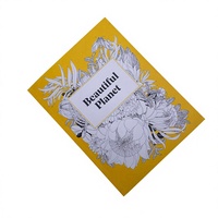 Livre de coloriage pour adultes personnalisé OEM, couverture souple, anti-stress, motif floral mandala, reliure piquée à cheval, vente en gros idéale pour les boutiques de cadeaux