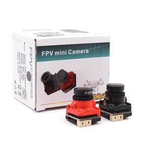 กล้อง HD สำหรับโดรนแบบเดิมความละเอียด1800TVL พร้อมแผงปรับค่า OSD มุมกว้าง2.1มม. ชิ้นส่วนคุณภาพสูงทำจากพลาสติก - Product Image 1