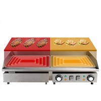 Grill électrique compact Blios Factory Direct 3000W avec revêtement antiadhésif 220V 50Hz 60Hz pour la restauration commerciale